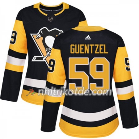 Pittsburgh Penguins Trikot Jake Guentzel 59 Adidas 2017-2018 Schwarz Authentic - Dame